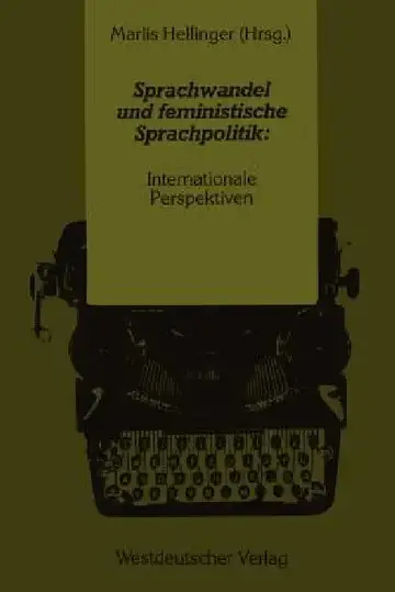Cover of Sprachwandel Und Feministische Sprachpolitik