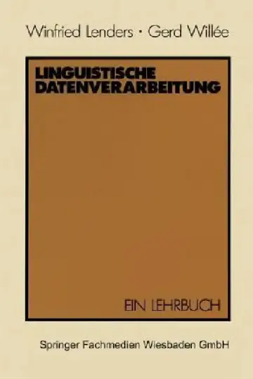 Cover of Linguistische Datenverarbeitung