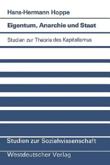 Cover of Eigentum, Anarchie Und Staat