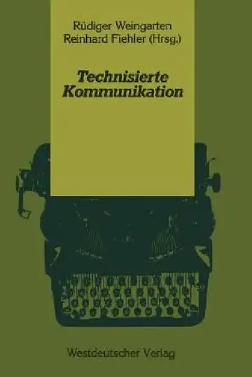 Cover of Technisierte Kommunikation