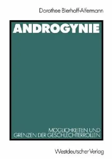Cover of Androgynie