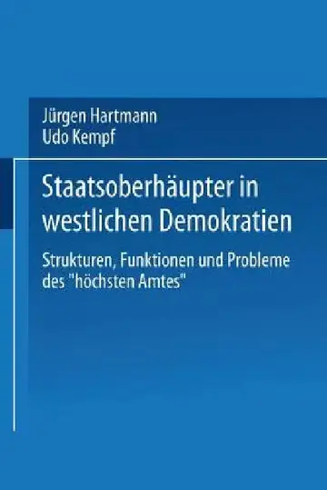 Cover of Staatsoberhäupter in Westlichen Demokratien