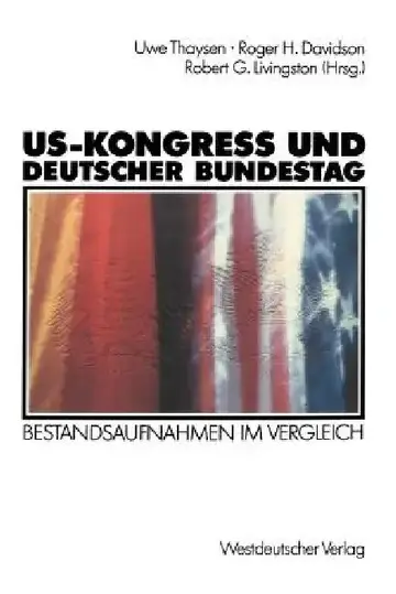 Cover of Us-Kongreß Und Deutscher Bundestag
