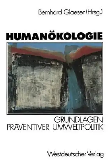 Cover of Humanökologie