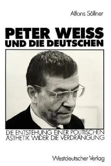 Cover of Peter Weiss Und Die Deutschen