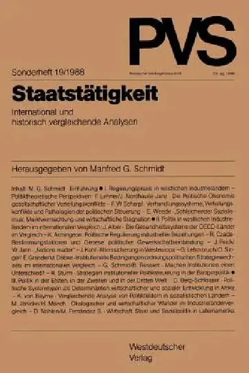 Cover of Staatstätigkeit