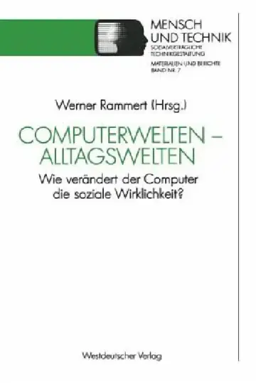 Cover of Computerwelten -- Alltagswelten