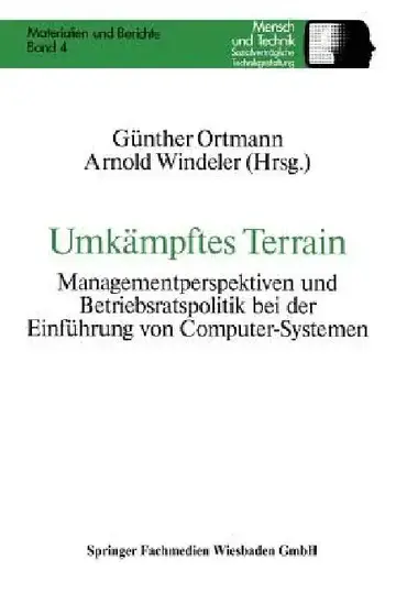 Cover of Umkämpftes Terrain