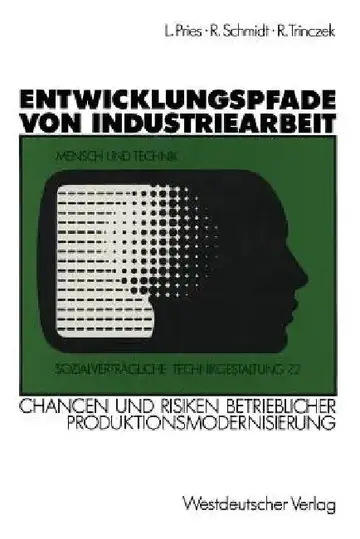 Cover of Entwicklungspfade Von Industriearbeit