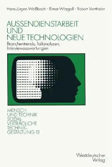 Cover of Außendienstarbeit Und Neue Technologien