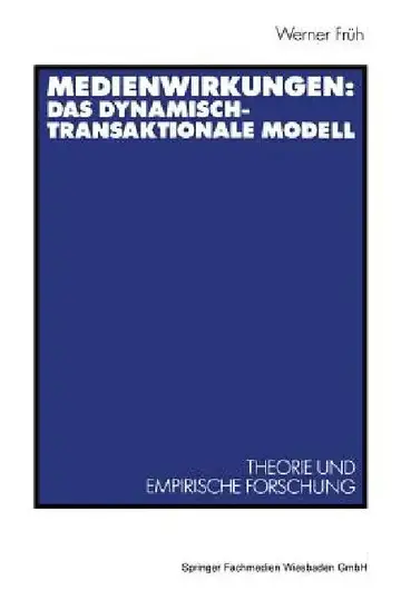 Cover of Medienwirkungen