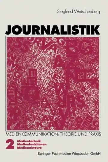 Cover of Journalistik
