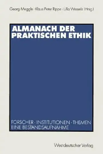 Cover of Almanach Der Praktischen Ethik