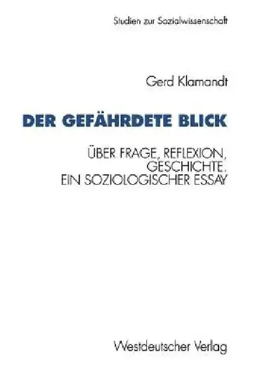 Cover of Der Gefährdete Blick