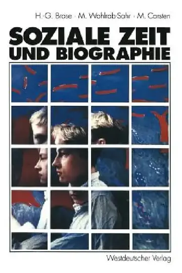 Cover of Soziale Zeit Und Biographie
