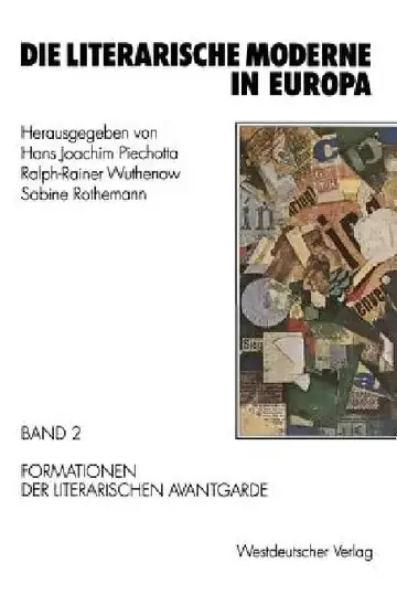 Cover of Die Literarische Moderne in Europa