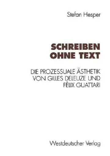 Cover of Schreiben Ohne Text