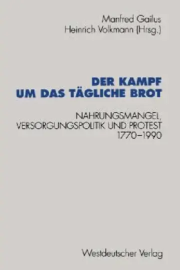 Cover of Der Kampf Um Das Tägliche Brot