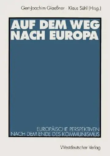 Cover of Auf Dem Weg Nach Europa
