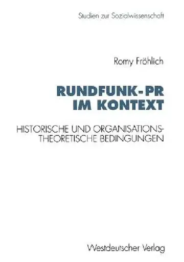 Cover of Rundfunk-PR Im Kontext