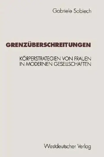 Cover of Grenzüberschreitungen