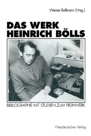 Cover of Das Werk Heinrich Bölls