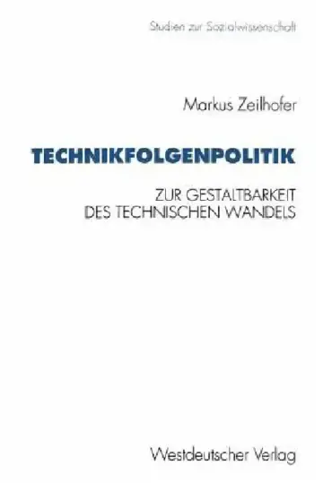 Cover of Technikfolgenpolitik