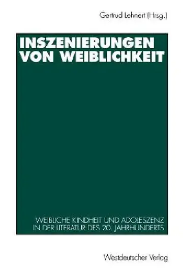 Cover of Inszenierungen Von Weiblichkeit