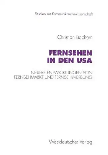 Cover of Fernsehen in Den USA