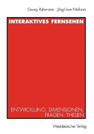 Cover of Interaktives Fernsehen
