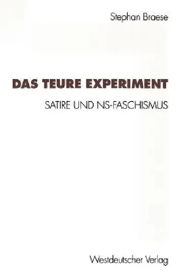 Cover of Das Teure Experiment