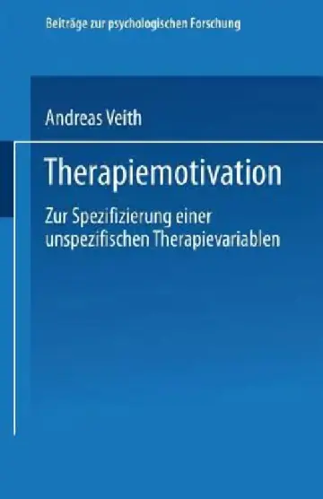 Cover of Therapiemotivation