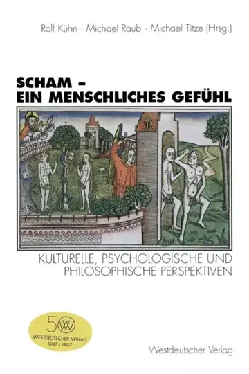 Cover of Scham -- Ein Menschliches Gefühl