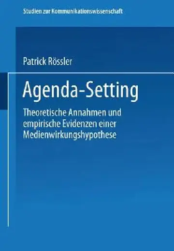 Cover of Agenda-Setting