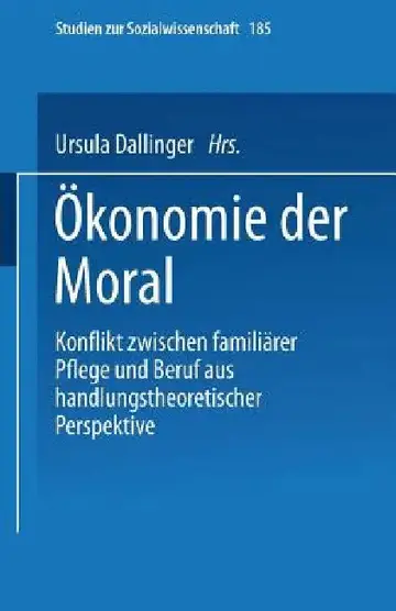 Cover of Ökonomie Der Moral