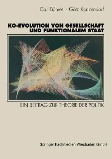 Cover of Ko-Evolution Von Gesellschaft Und Funktionalem Staat