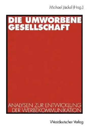 Cover of Die Umworbene Gesellschaft