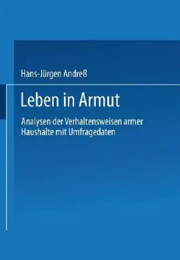 Cover of Leben in Armut