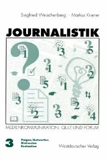 Cover of Journalistik