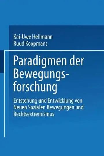 Cover of Paradigmen Der Bewegungsforschung