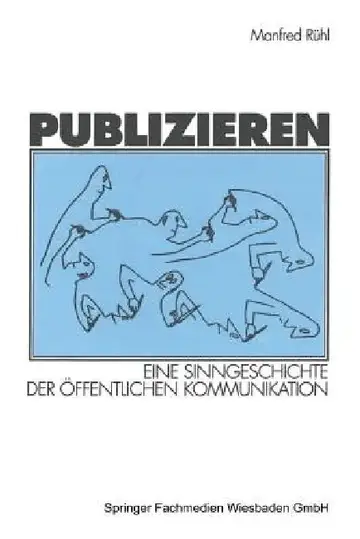 Cover of Publizieren