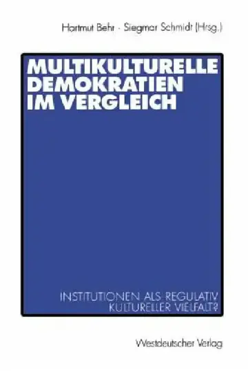 Cover of Multikulturelle Demokratien Im Vergleich