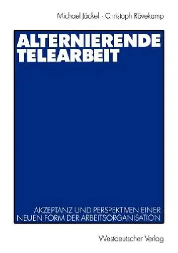 Cover of Alternierende Telearbeit