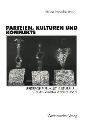 Cover of Parteien, Kulturen Und Konflikte