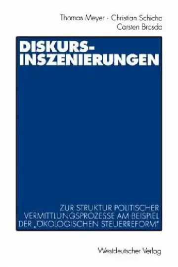 Cover of Diskurs-Inszenierungen