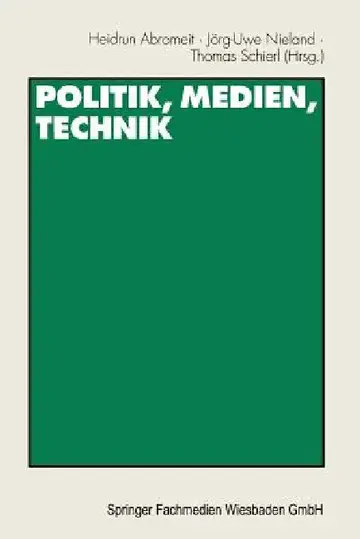 Cover of Politik, Medien, Technik
