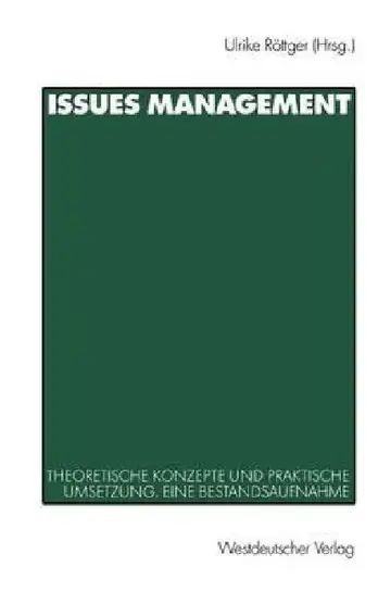Cover of Issues Management