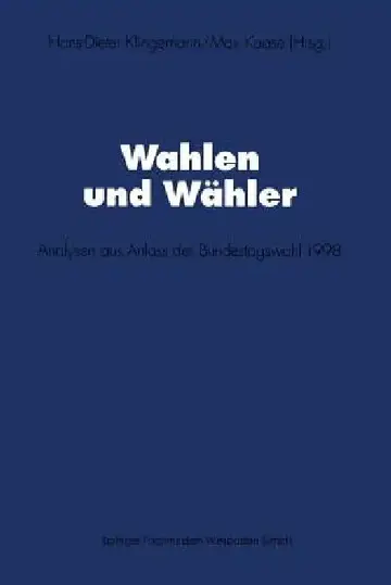 Cover of Wahlen Und Wähler