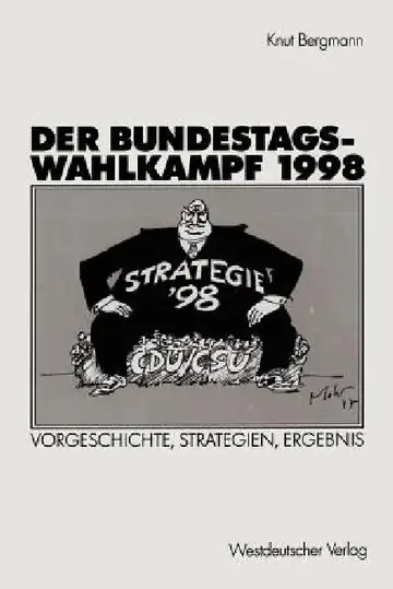 Cover of Der Bundestagswahlkampf 1998