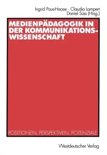 Cover of Medienpädagogik in Der Kommunikationswissenschaft